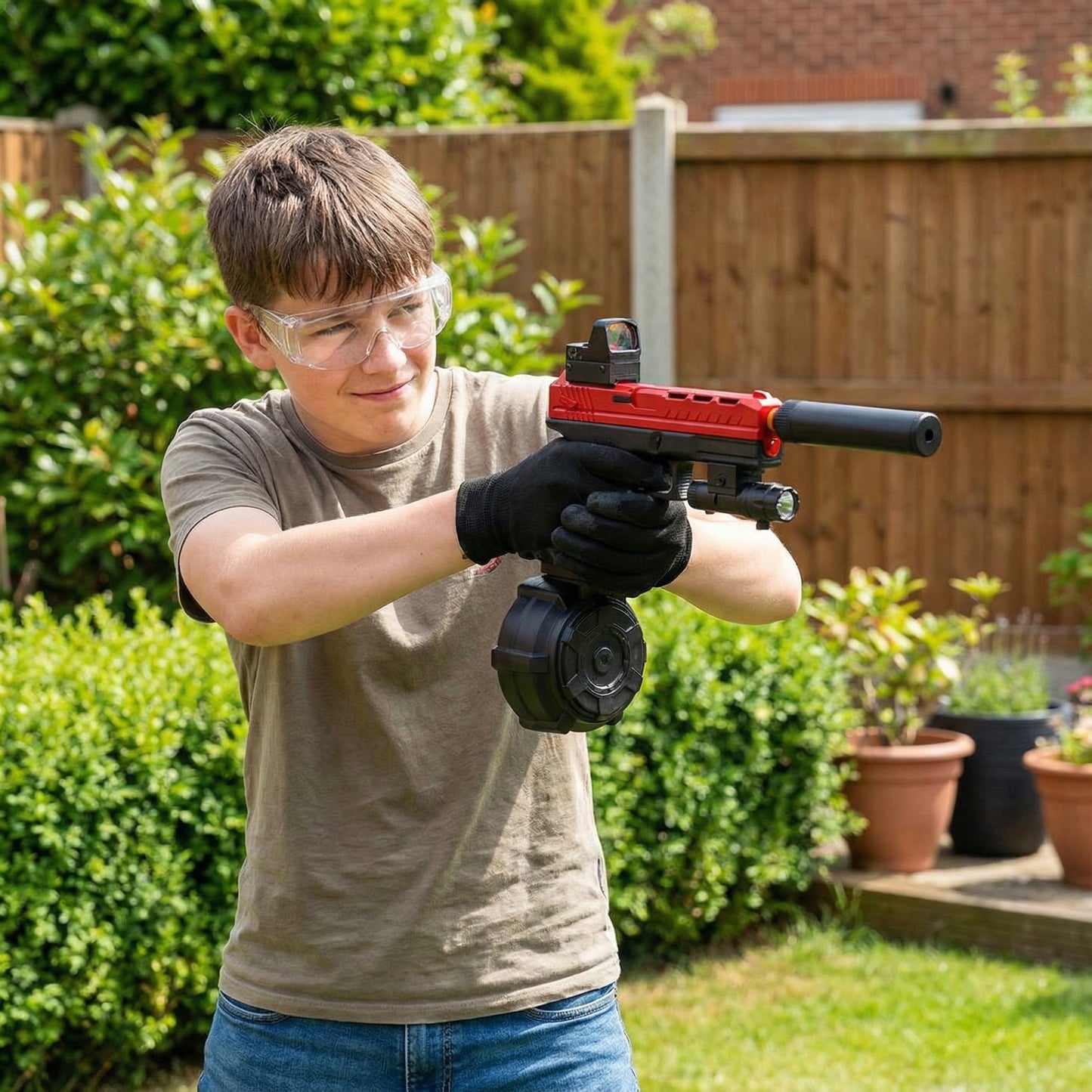 Výhodný balíček - 2× Gelshot Glock G-17 pistole + 2× náboje